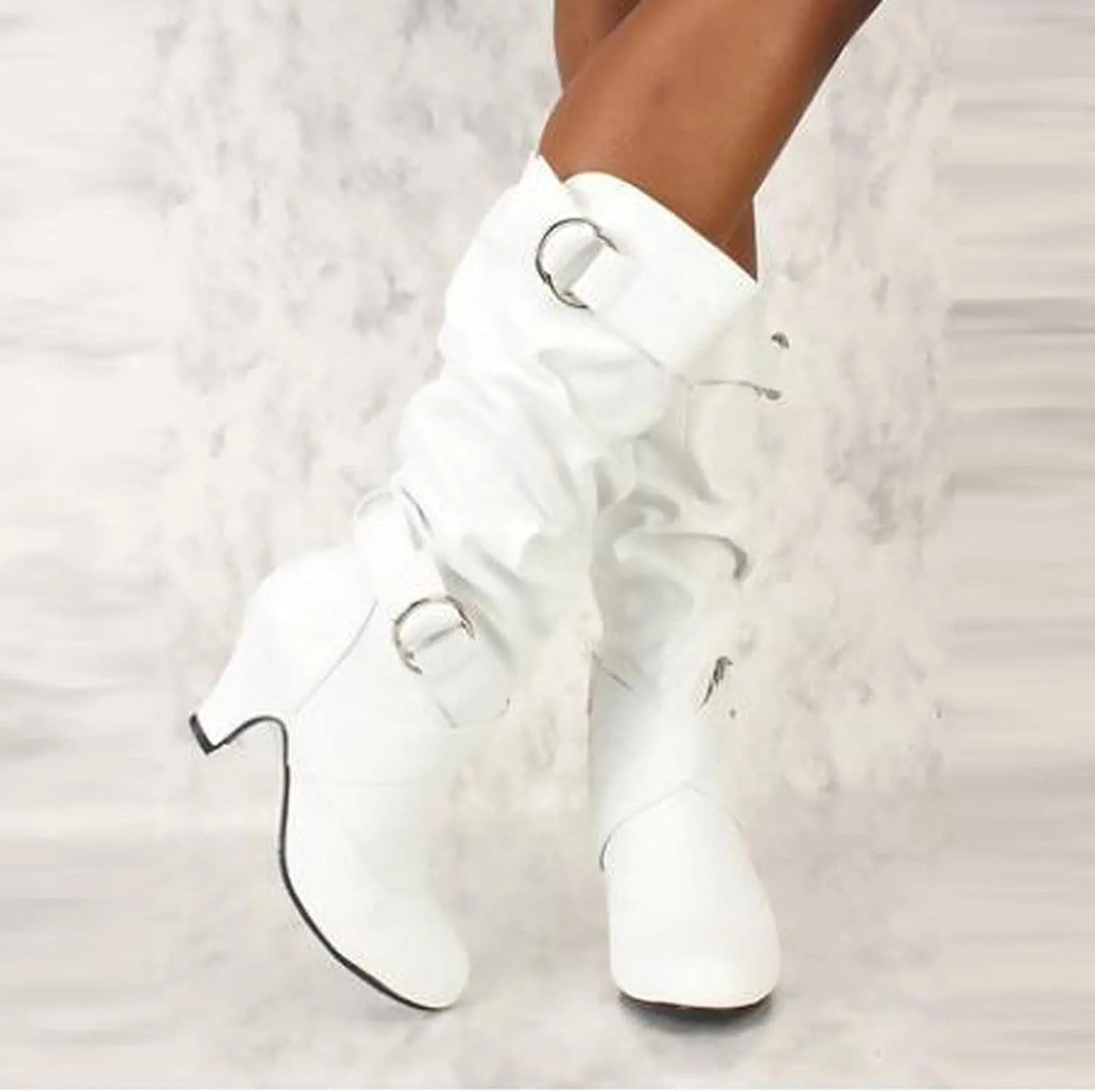 Thigh High Boots for Women with Heel Size 11 High Women's Shoes Heel Heel Boots Tall Horseback Riding Boots