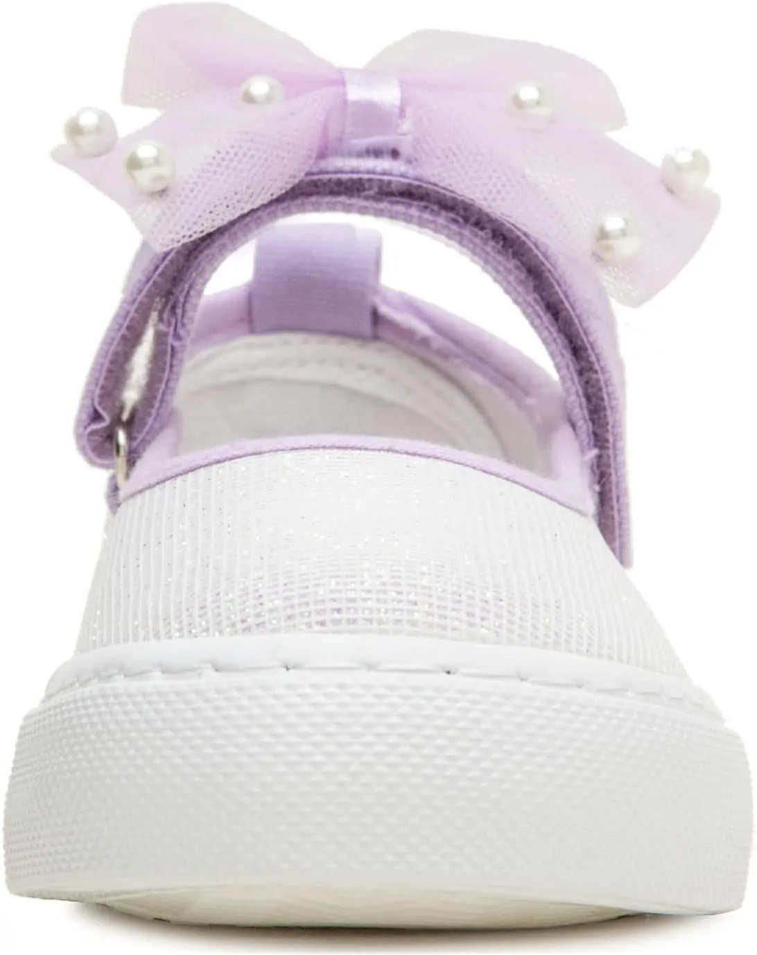 Toandon Toddler Girls Sparkle Glitter Flats Sneakers Age 3-10