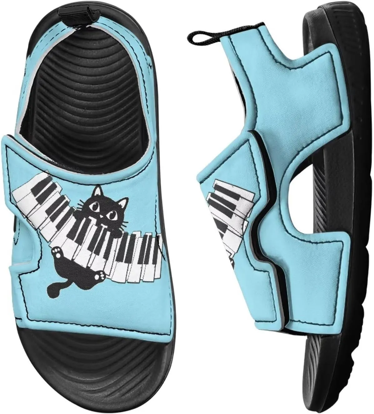 Toddler Boy Sandals Funny Summer Shoes for Kids Slip On Sandals