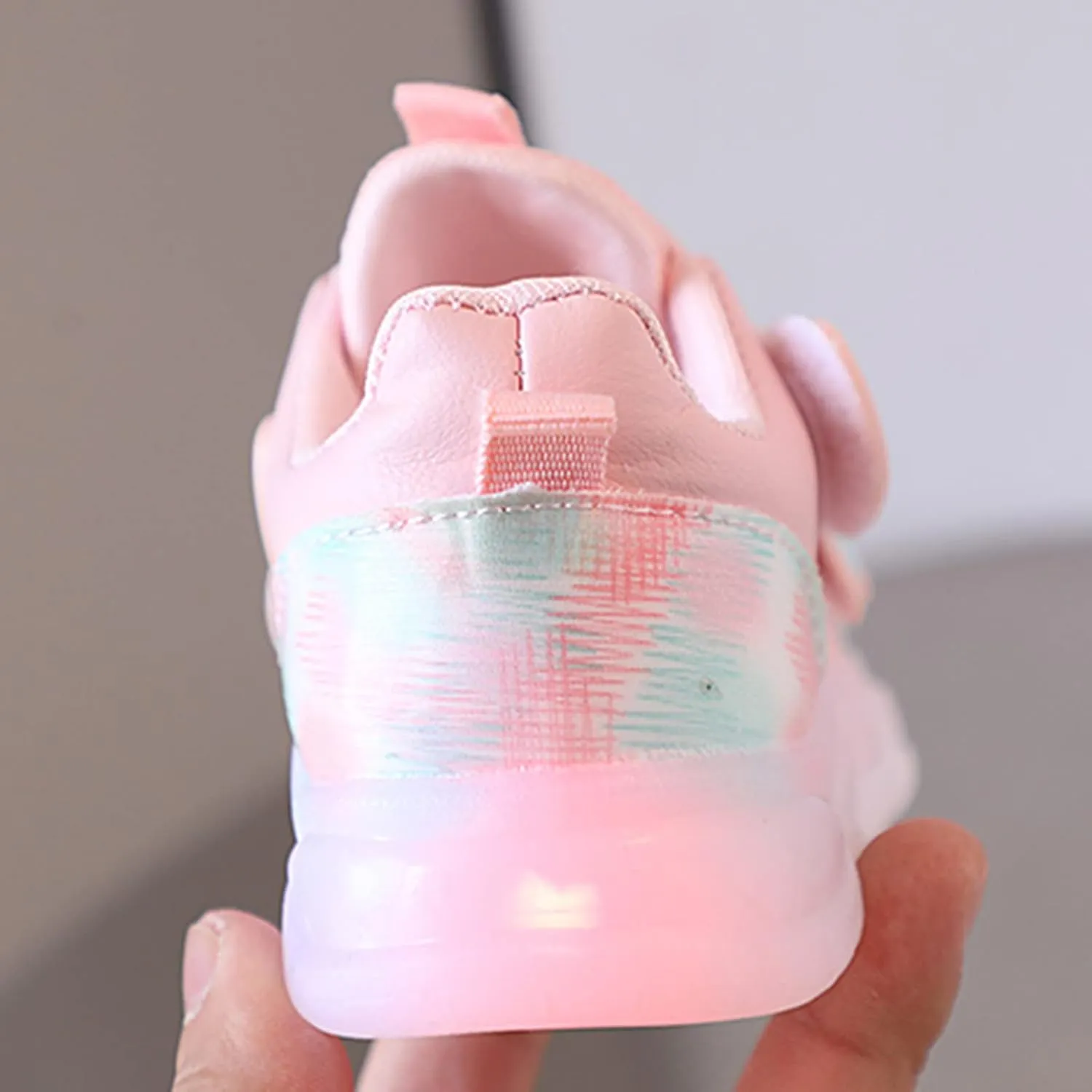 Toddler Boys Girls Led Light Up Sneaker Led Flashing Lightweight Mesh Breathable Sport Walking Running Shoes