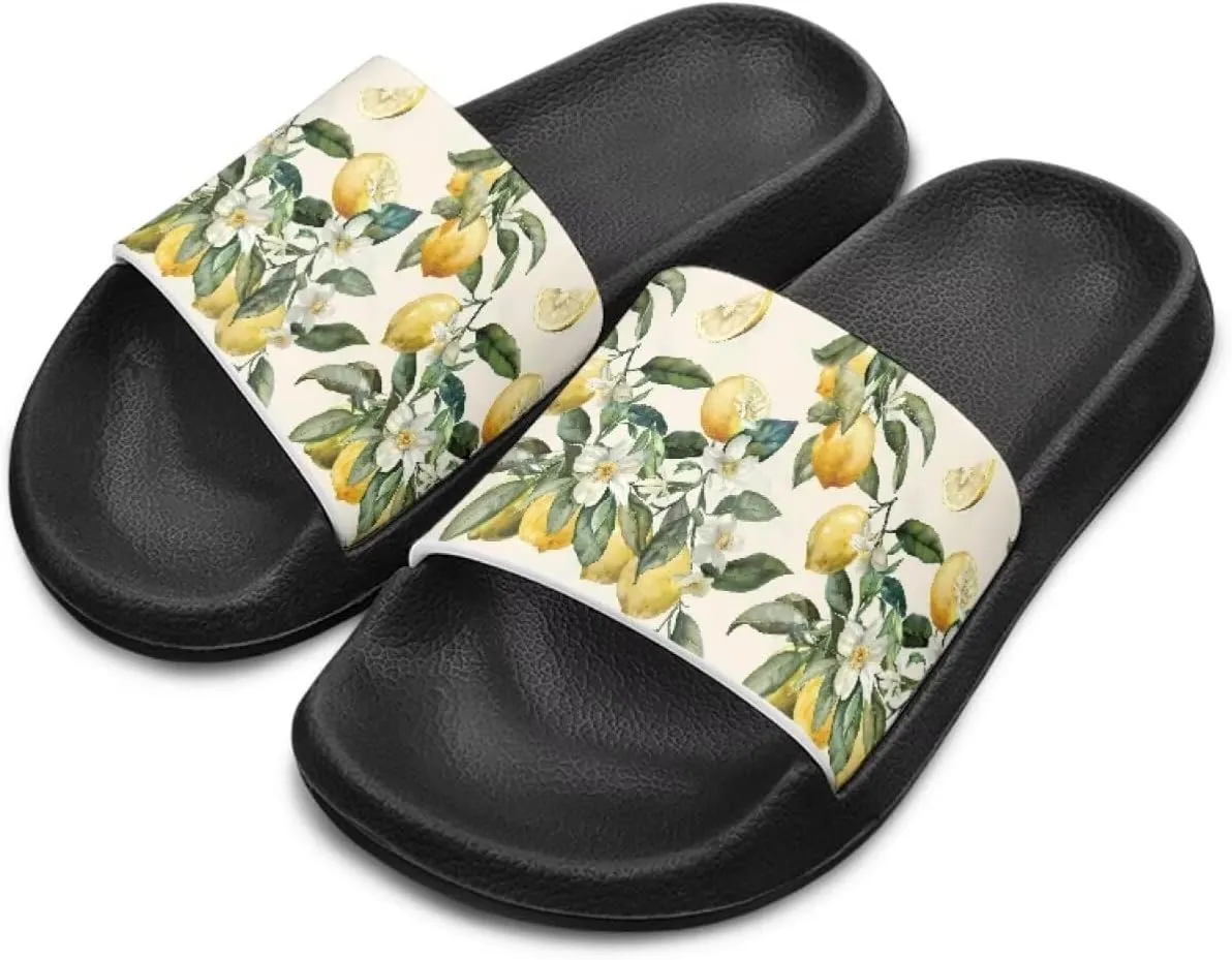 Toddler Boys Slides Sports Slides Sandals Water Shoes Casual Slippers Comfortable Beach Pool Shower Shoes Waterproof