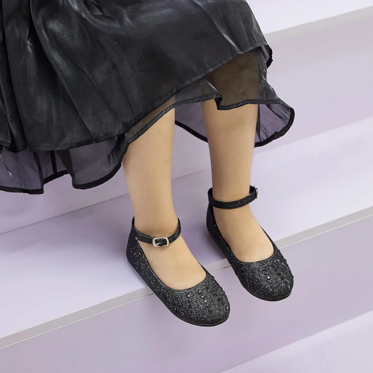 Toddler Little Girls Mary Jane Ballet Flat Dress Shoes