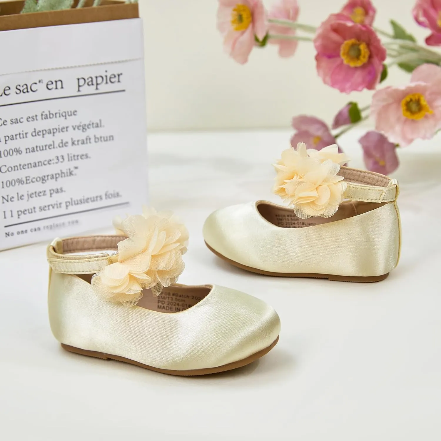 Toddler Little Girls Mary Jane Ballet Flat Dress Shoes