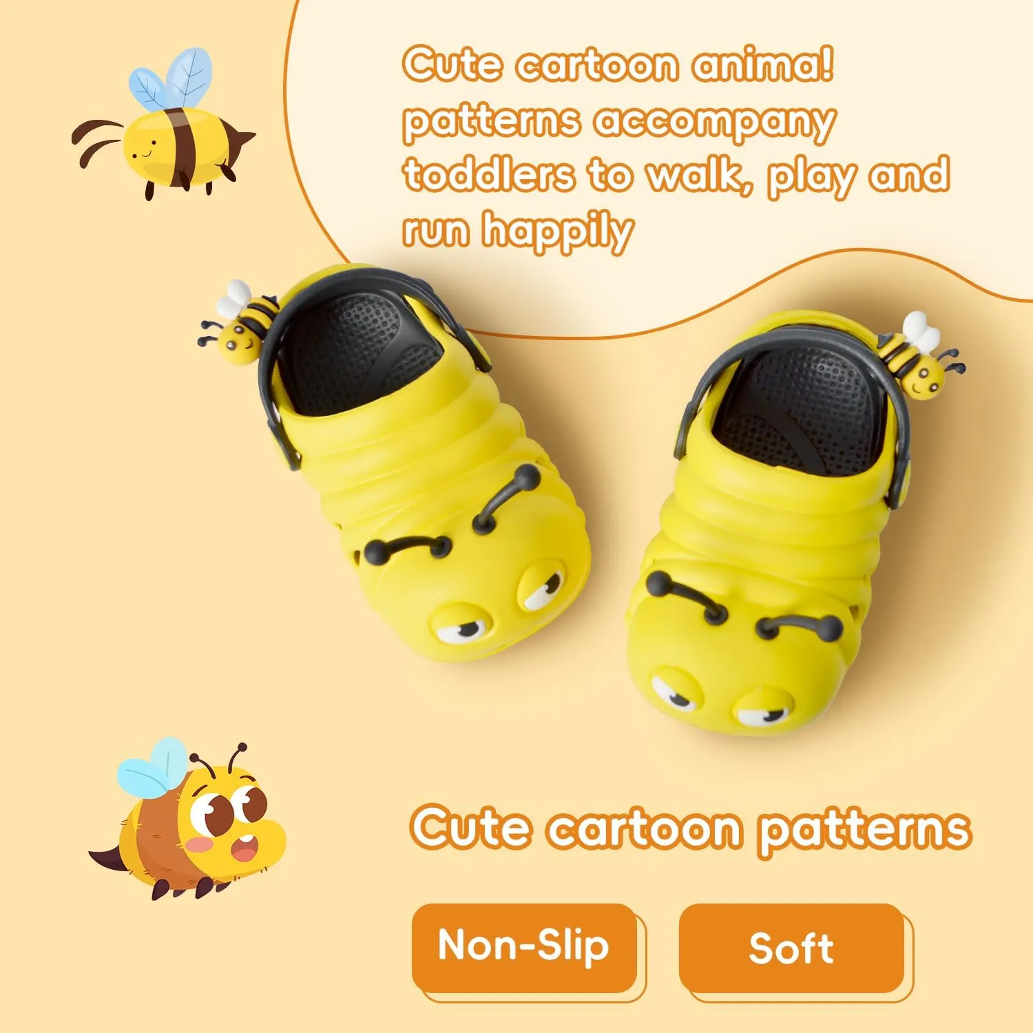 Toddler Sandals Baby Boys Girls Slip On Walking Shoes Summer Breathable Quick-Dry Lightweight Barefoot Slippers Outdoor Indoor Non-Slip Sandals