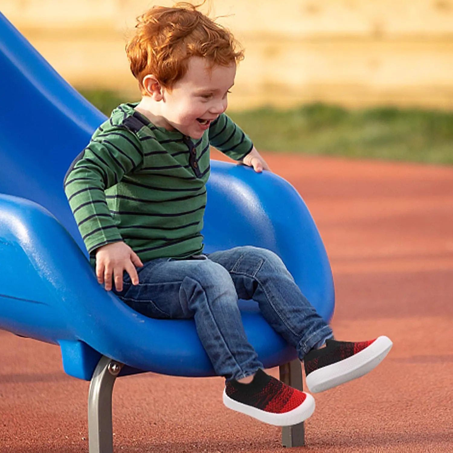 Toddler Summer First Walking Shoes Breathable Non-Slip Soft Sole Wide Toddler Shoes Tennis Sneakers Knitted Mesh Elastic Sock Shoes for Baby Boy Girl Outdoor Indoor Walker Shoes