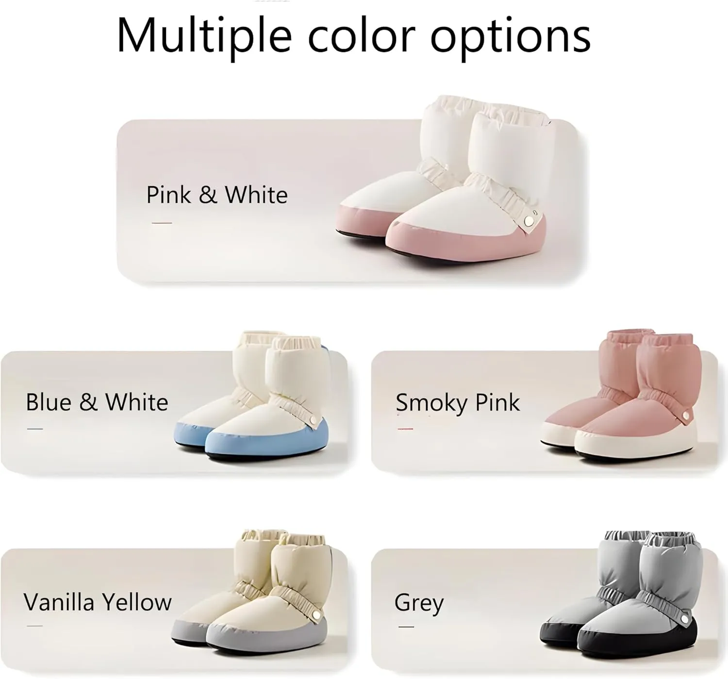 Toichi Girl's/Women's Bootie Warm Up Boot/Slipper