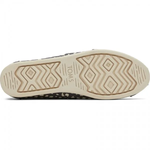 TOMS ALPARGATA WITH CLOUDBOUND Womens Slip-On Textile Espadrilles Dark Grey
