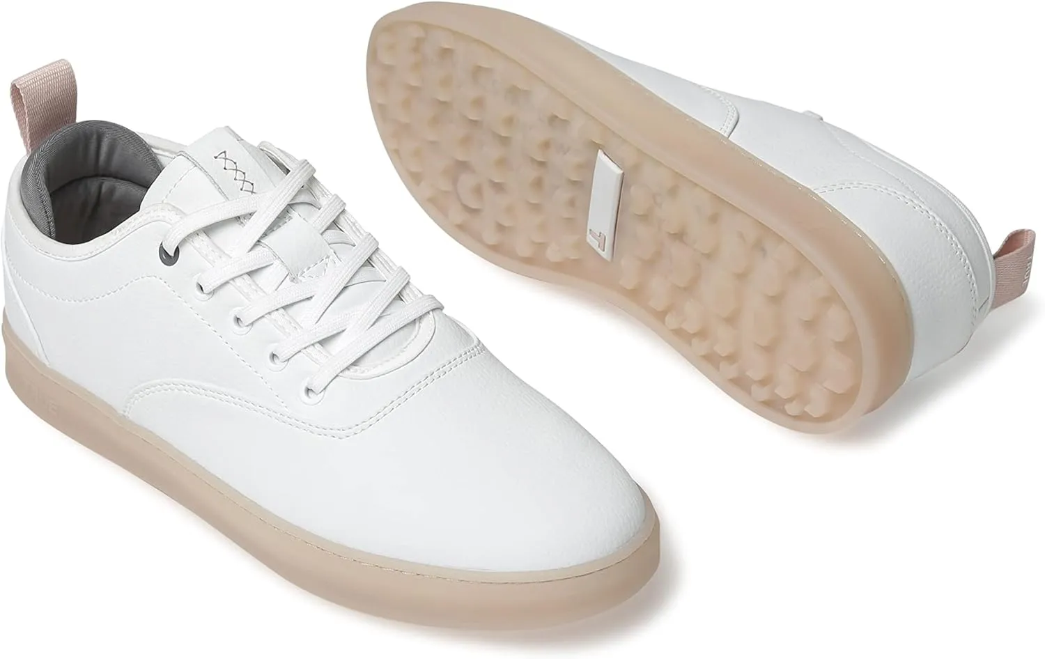 TRUE Linkswear FS-01 Men's Sneakers - Weather Resistant, Eco-Genuine Leather, Classic Style for All-Day Wear
