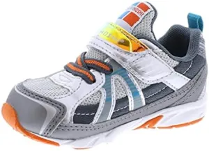 TSUKIHOSHI 3570 STORM Strap-Closure Machine-Washable Child Sneaker Shoe with Wide Toe Box and Slip-Resistant, Non-Marking Outsole - For Toddlers and Little Kids, Ages 1-8
