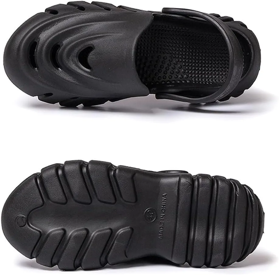 Unisex-Adult Casual Clogs EVA Summer Garden Clogs Slip-on Lightweight Comfortable Sandals for Indoor and Outdoor Beach Shoes Slippers