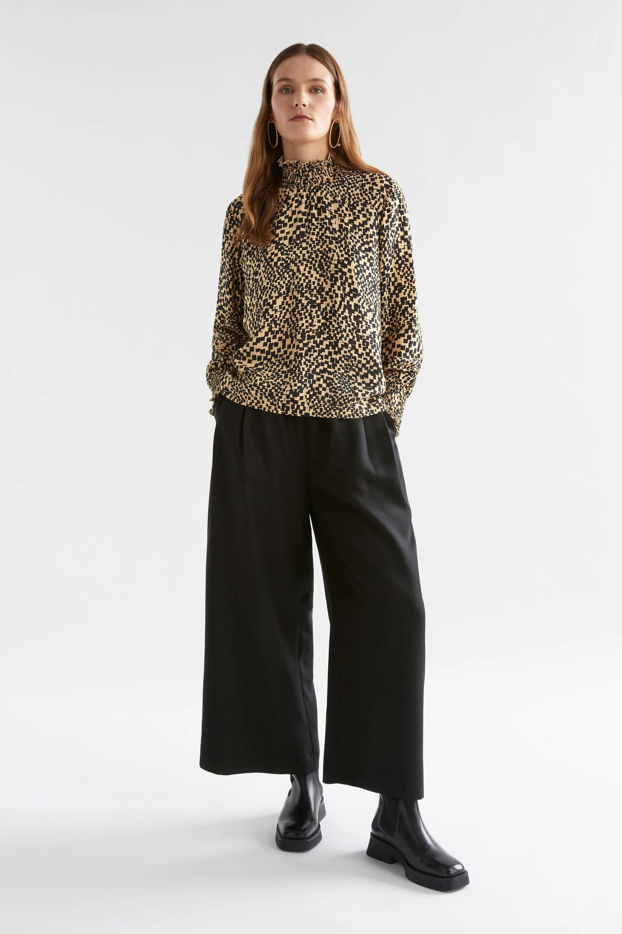 Veda Turtleneck Top - Elk The Label