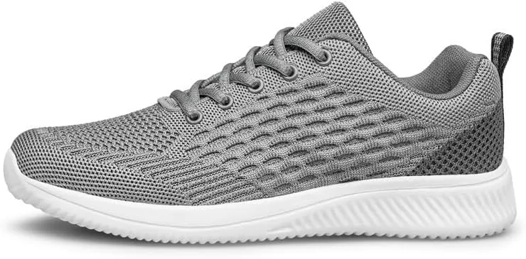 vibdiv Mens Lightweight Athletic Running Walking Gym Shoes - Slip on Casual Non Slip Fashion Sneakers Walking Shoe