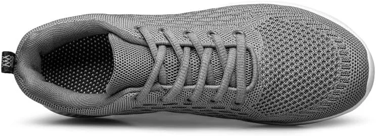 vibdiv Mens Lightweight Athletic Running Walking Gym Shoes - Slip on Casual Non Slip Fashion Sneakers Walking Shoe