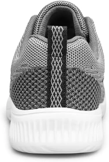 vibdiv Mens Lightweight Athletic Running Walking Gym Shoes - Slip on Casual Non Slip Fashion Sneakers Walking Shoe