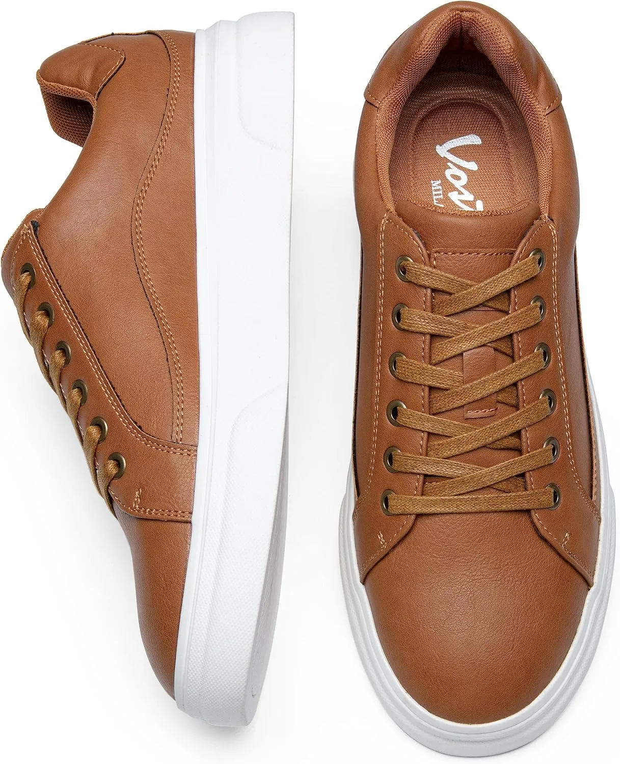 Vostey Men's Fashion Sneakers Classic Casual Shoes for Men Stylish Soft Mens Dress Sneakers