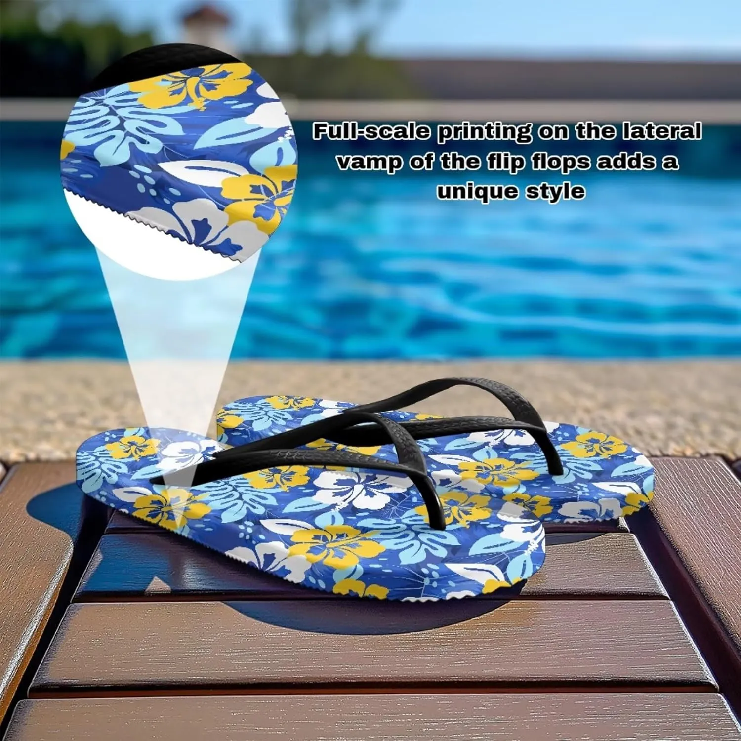 Walking Flip Flops Flat Sandal Yoga Mat Summer Beach Shoe Thong Slippers for Women with Arch Support