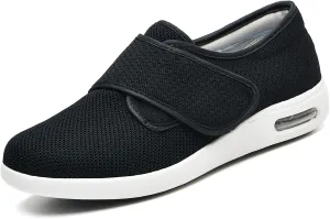 W&LESVAGO Women's Wide Width Diabetic Shoes, Breathable Lightweight Walking Sneakers for Edema Arthritis Swollen Feet