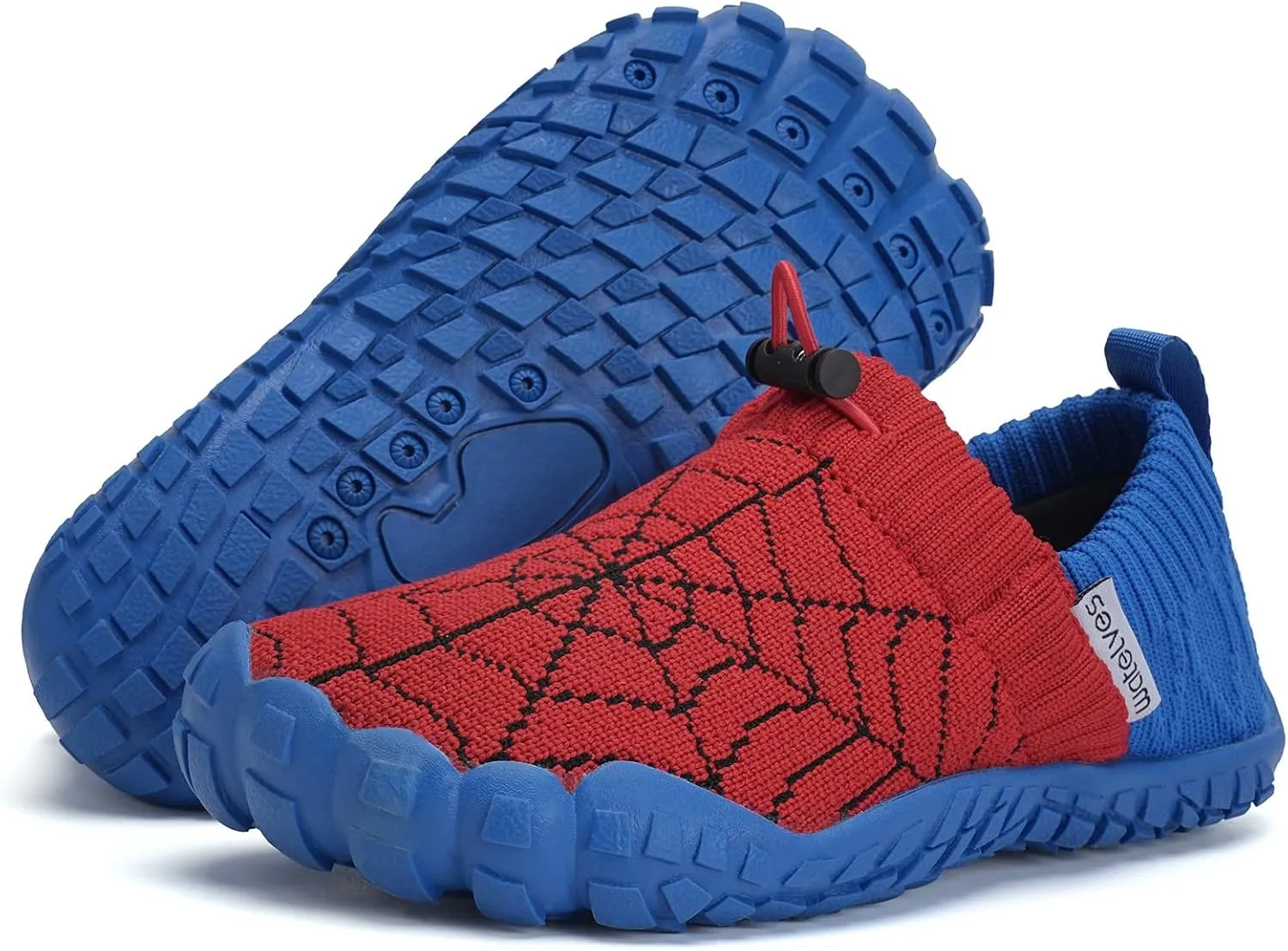 WateLves Kids Barefoot Water Shoes Boys Girls Breathable Wide Toe Slip On Beach Walking Shoes Toddler Swim Shoes Little Big Kid Minimalist Sneakers