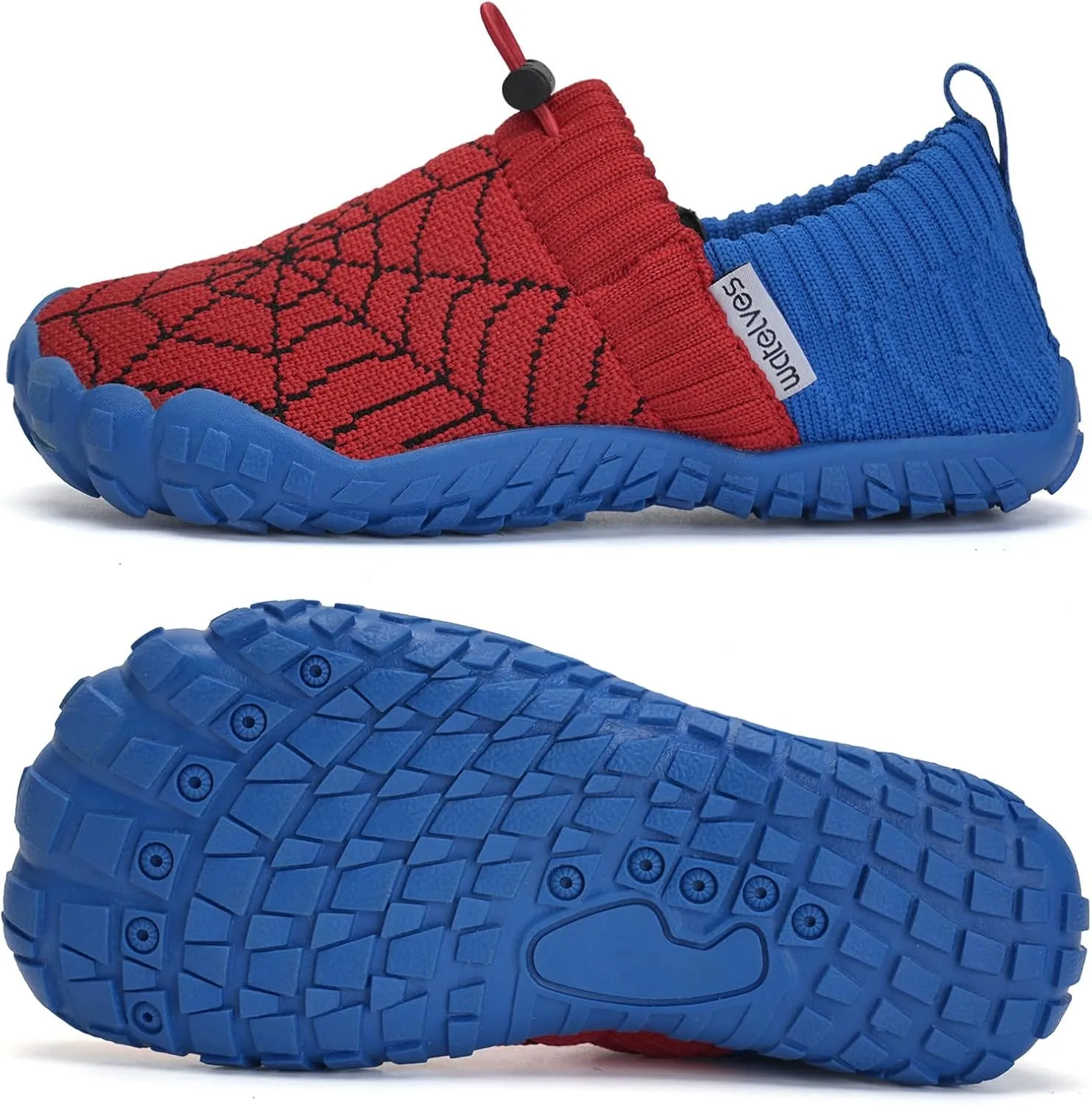 WateLves Kids Barefoot Water Shoes Boys Girls Breathable Wide Toe Slip On Beach Walking Shoes Toddler Swim Shoes Little Big Kid Minimalist Sneakers