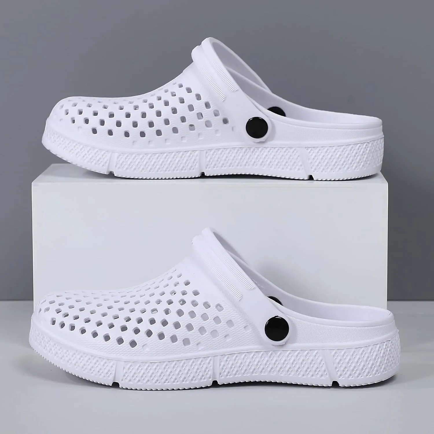 Waterproof Garden Clogs for Women: Classic Comforts - Slip On Lightweight Beach Sandals