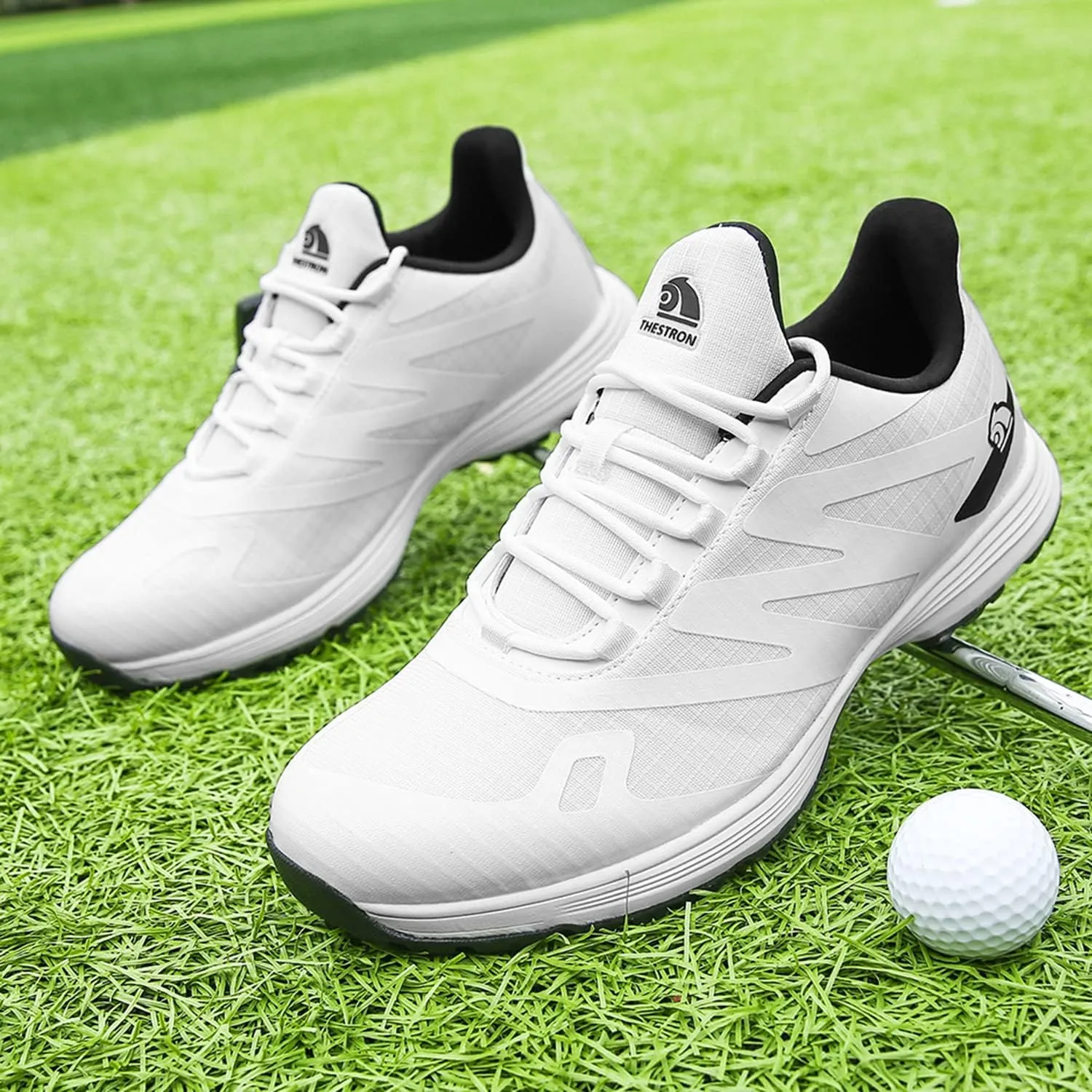 Waterproof Professional Golf Shoes Men Spikes Golf Sneakers Male Outdoor Anti Slip Walking Footwears