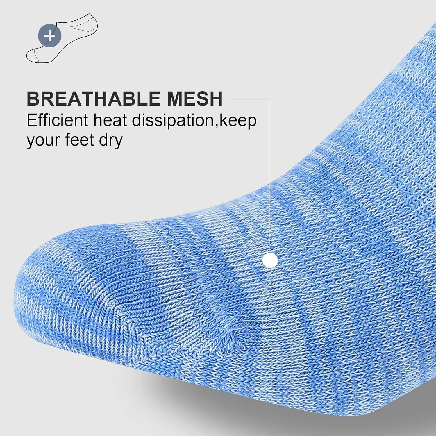 wernies No Show Socks Men, Low Cut Ankle Short Casual Cotton Socks with Non Slip Grips 6-10/11-13