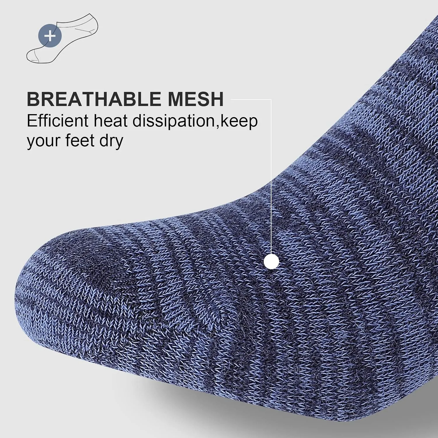 wernies No Show Socks Men, Low Cut Ankle Short Casual Cotton Socks with Non Slip Grips 6-10/11-13