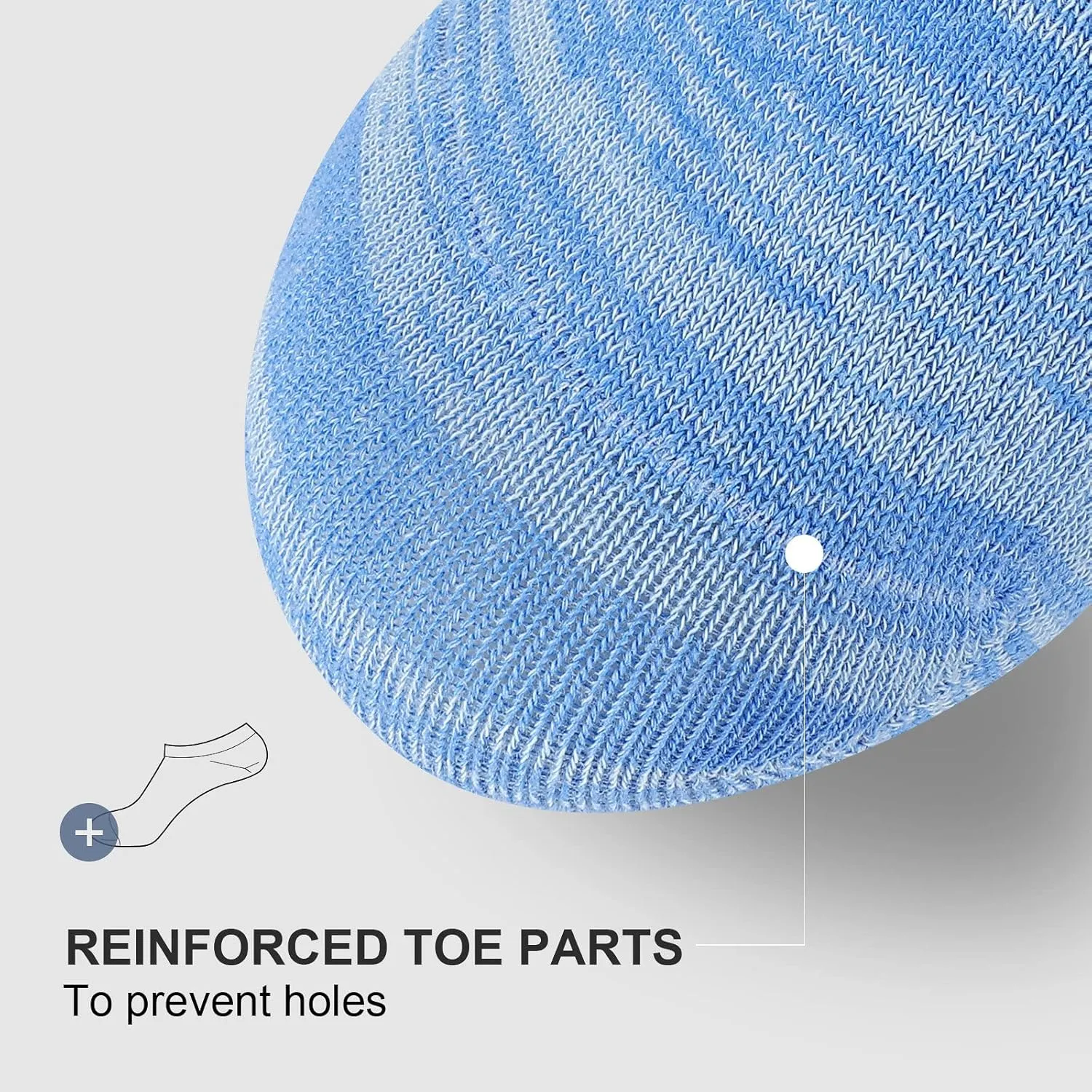 wernies No Show Socks Men, Low Cut Ankle Short Casual Cotton Socks with Non Slip Grips 6-10/11-13