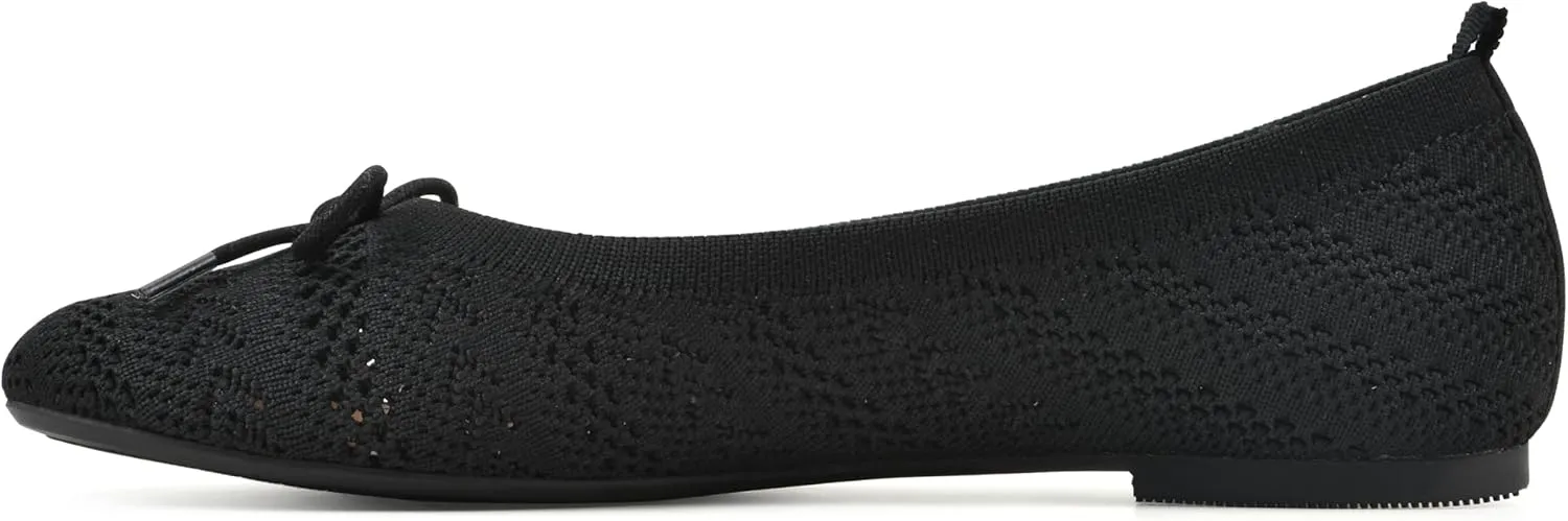 WHITE MOUNTAIN Women's Sashay Woven Knit Ballet Flat