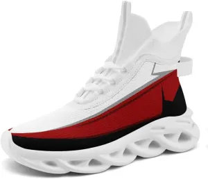 Wide Fit Fashion Sneakers for Men Women Youth Comfortable Mid-Top Athletic Winter Shoes Casual Walking Boots Ankle Support