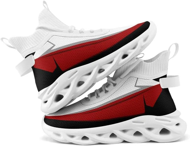 Wide Fit Fashion Sneakers for Men Women Youth Comfortable Mid-Top Athletic Winter Shoes Casual Walking Boots Ankle Support