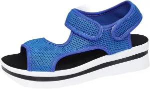 Women's 2025 Summer Sport Sandals Comfortable Lightweight Hiking Sandal Mesh Upper Adjustable Athletic Walking Shoes