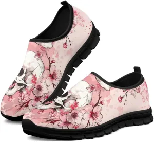 Womens Casual Sneakers Art Themed Slip On Walking Shoes for Women