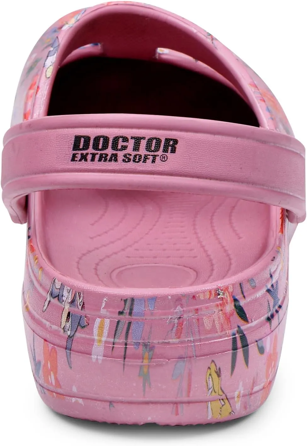 Women's Classic Casual Clogs/Sandals with Adjustable Back Strap for Adult | Comfortable & Light Weight | Stylish & Anti-Skid | Waterproof & Everyday Use Mules for Girls/Ladies D-512