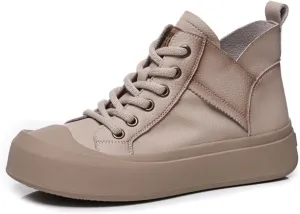 Women's Classic High Top Sneakers,Non Slip Casual Walking Shoes,High Tops Sneakers for Women(Comfortableable,Fashion,Lace-up)