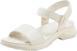 Womens Comfortable Walking Sandal with Adjustable Strap Summer Sports Travel Beach Outdoor Thick Soled Water Shoes