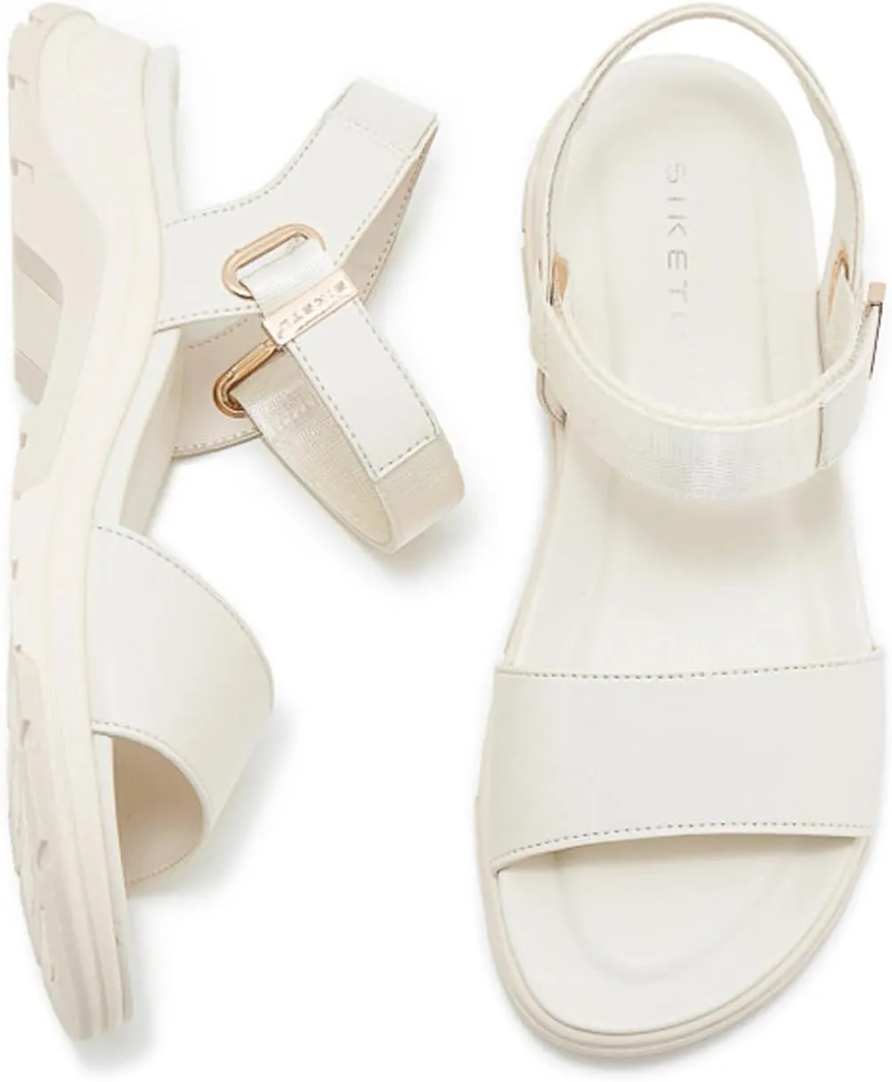 Womens Comfortable Walking Sandal with Adjustable Strap Summer Sports Travel Beach Outdoor Thick Soled Water Shoes