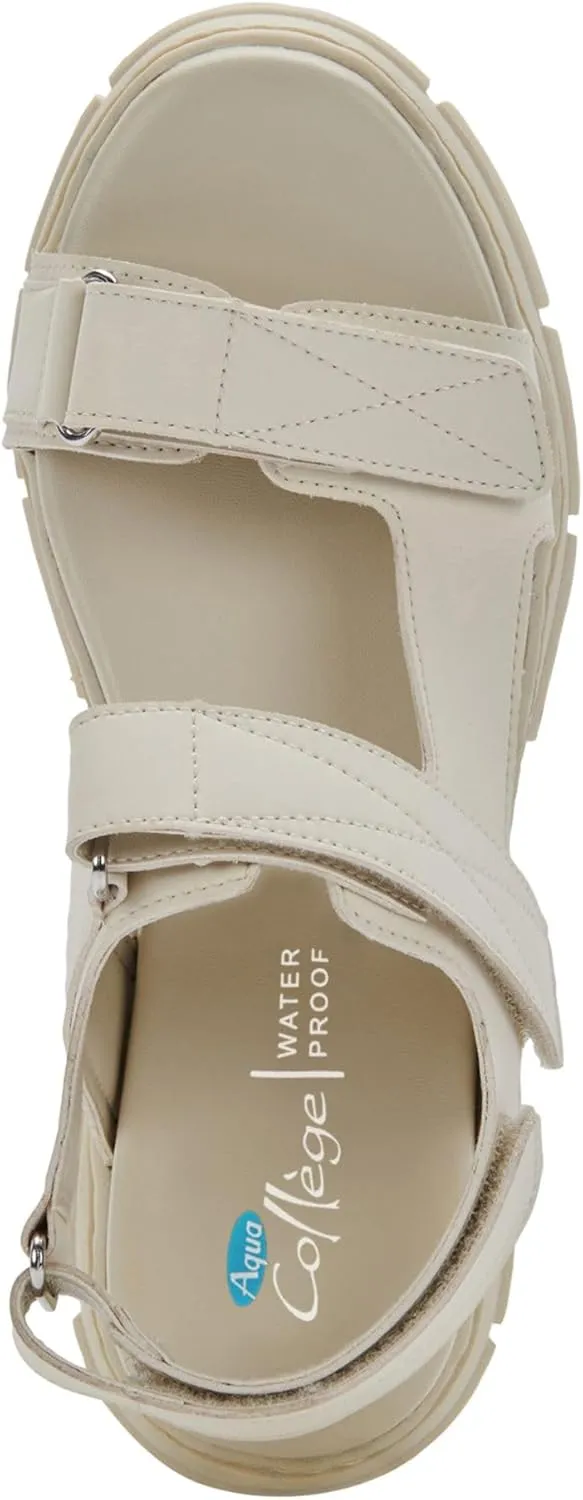 Womens Hux Waterproof Open Toe Platform Sandals