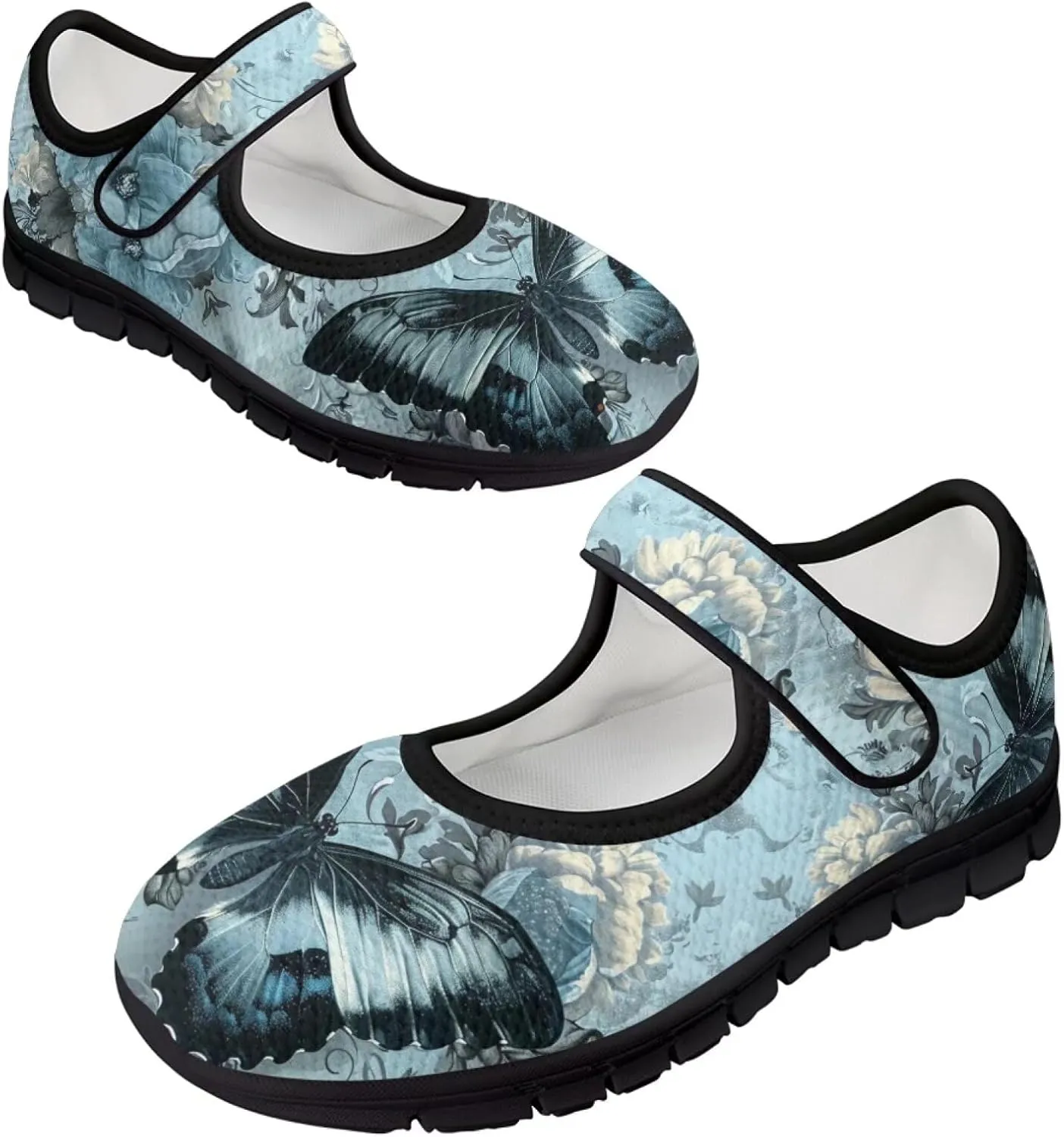 Women’s Mary Jane Shoes Comfortable Dress Shoes Non-Slip Slip On Lightweight Breathable Work Shoes
