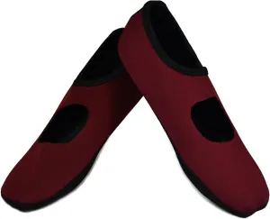 Women's Mary Janes Best Foldable & Flexible Flats, Travel & Exercise, Dance, Yoga Socks, Indoor Shoes, Slippers