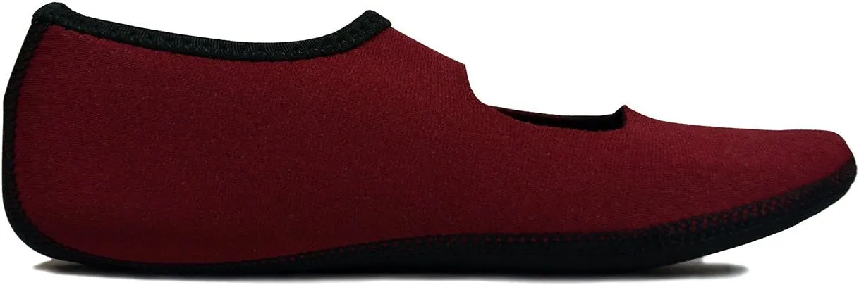 Women's Mary Janes Best Foldable & Flexible Flats, Travel & Exercise, Dance, Yoga Socks, Indoor Shoes, Slippers