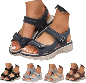Women'S Orthopedic Sport Shoes With Soft Cushion Foam Comfortable Sandals For Women Summer Beach Walk Sandals For Women 2025 Dressy Back Strap
