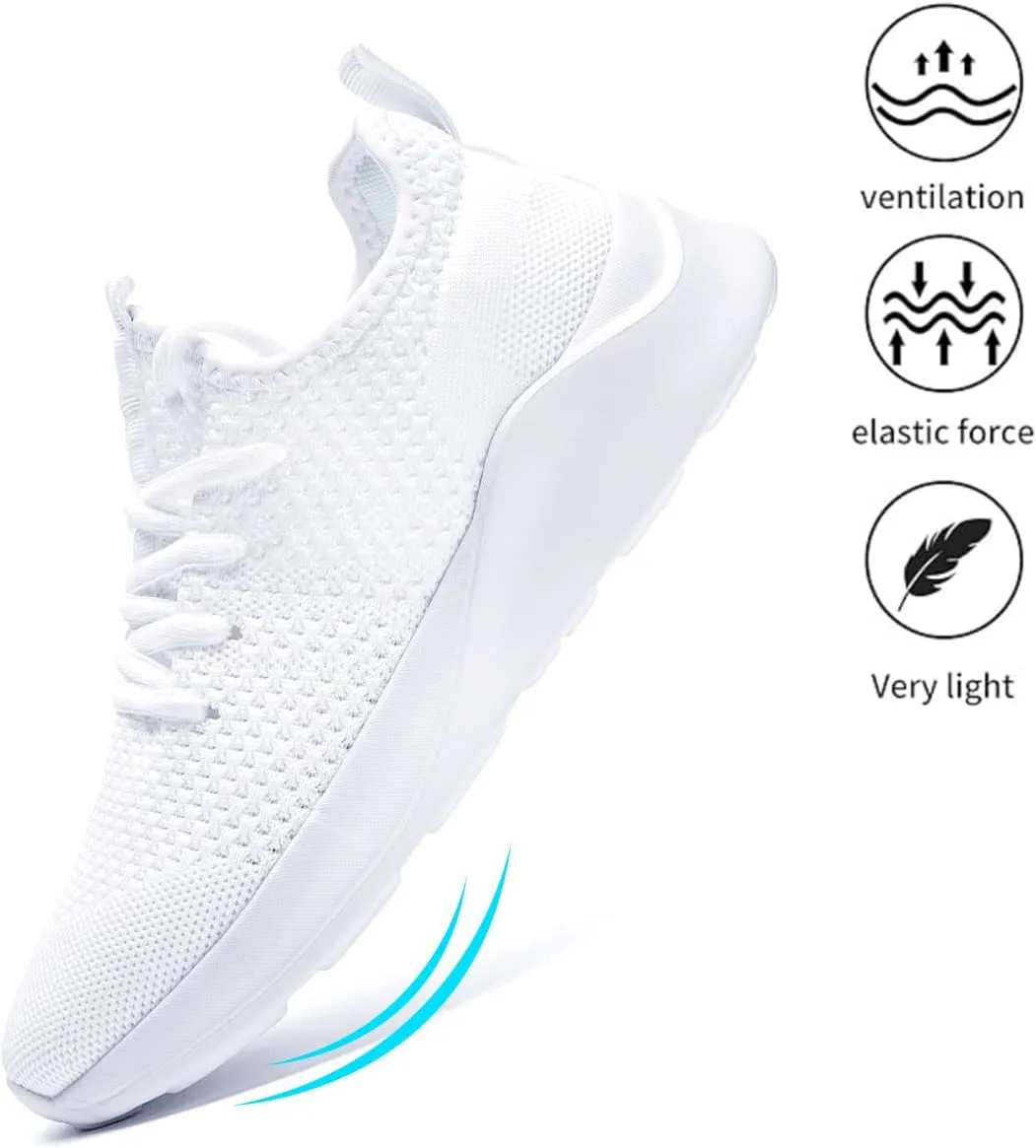Womens Running Shoes Lightweight Comfortable Walking Fashion Gym Sneakers Non Slip Workout Tennis Shoes
