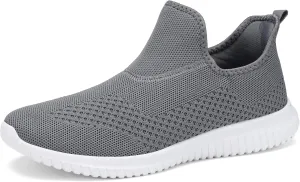 Women's Slip On Comfort Walking Shoes Ultra Lightweight Breathable Running Tennis Athletic Gym Workout Non Slip Athletic Fashion Sneakers