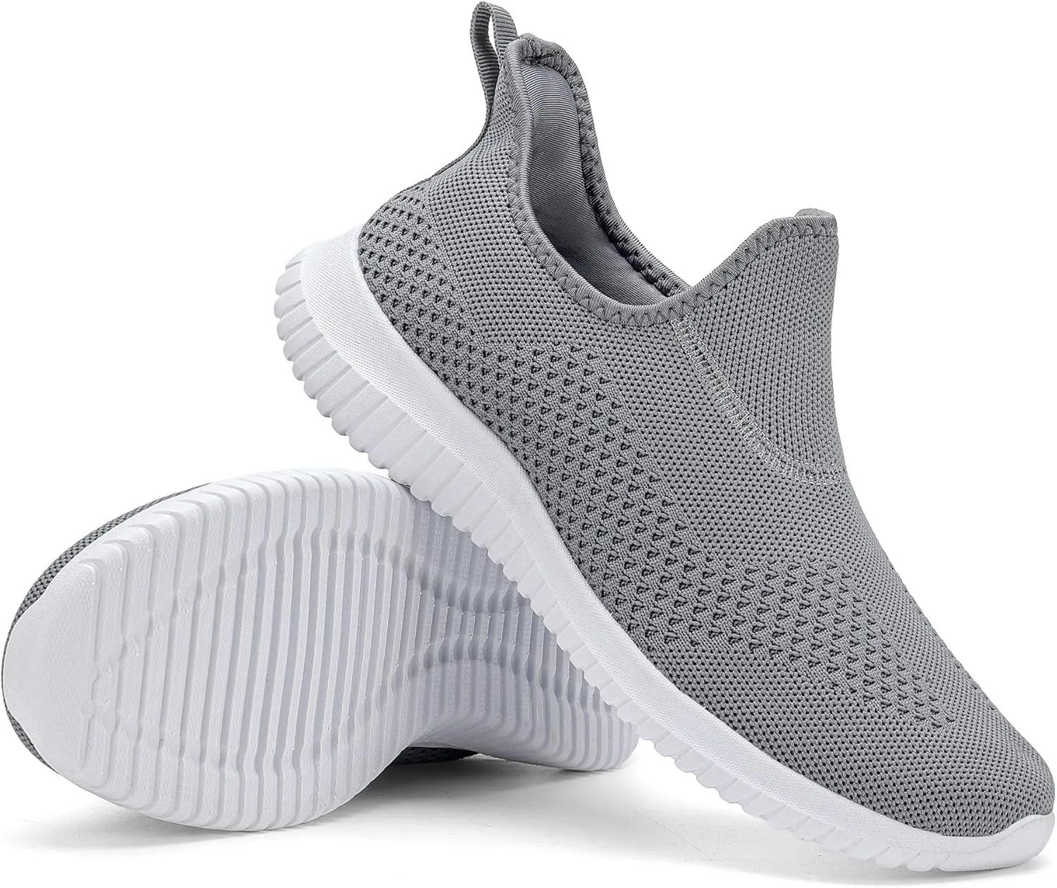 Women's Slip On Comfort Walking Shoes Ultra Lightweight Breathable Running Tennis Athletic Gym Workout Non Slip Athletic Fashion Sneakers