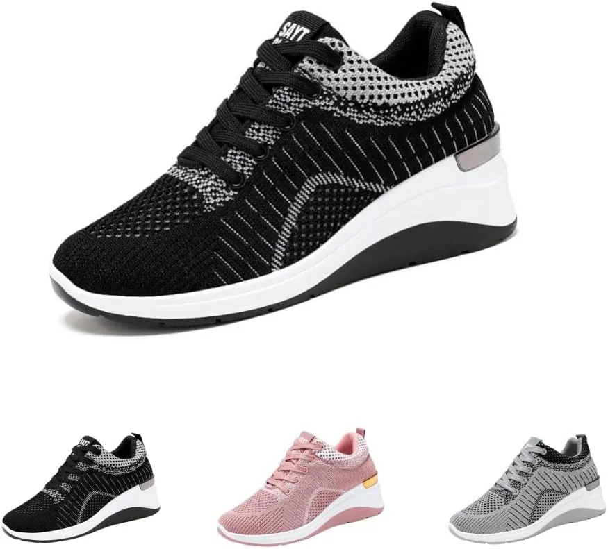 Womens Slip On Sneakers Hands-Free Non Slip Walking Shoes Breathable Lightweight Casual Comfortable Arch Support Fashion Sneakers for Woman Tennis Gym Travel Work Workout Zapatillas