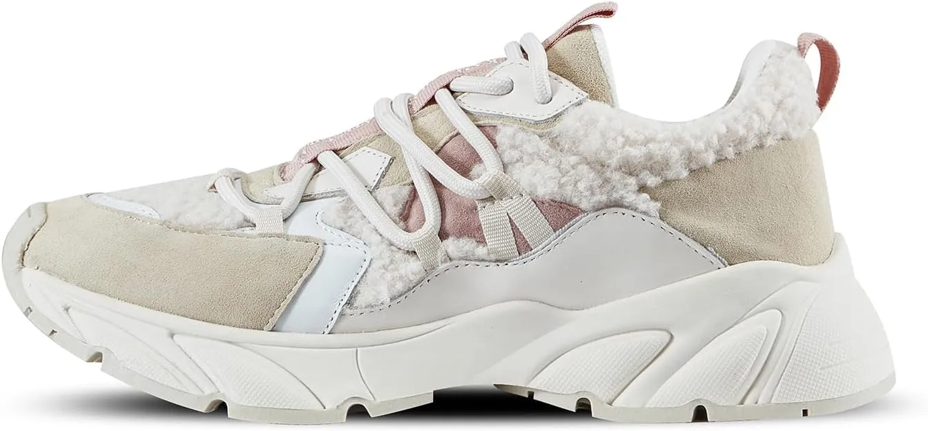 Women's Walking & Work Shoes - Non-Slip, Chunky Sneakers with Comfortable Platform, Lightweight & Casual for Gym, Travel & Work