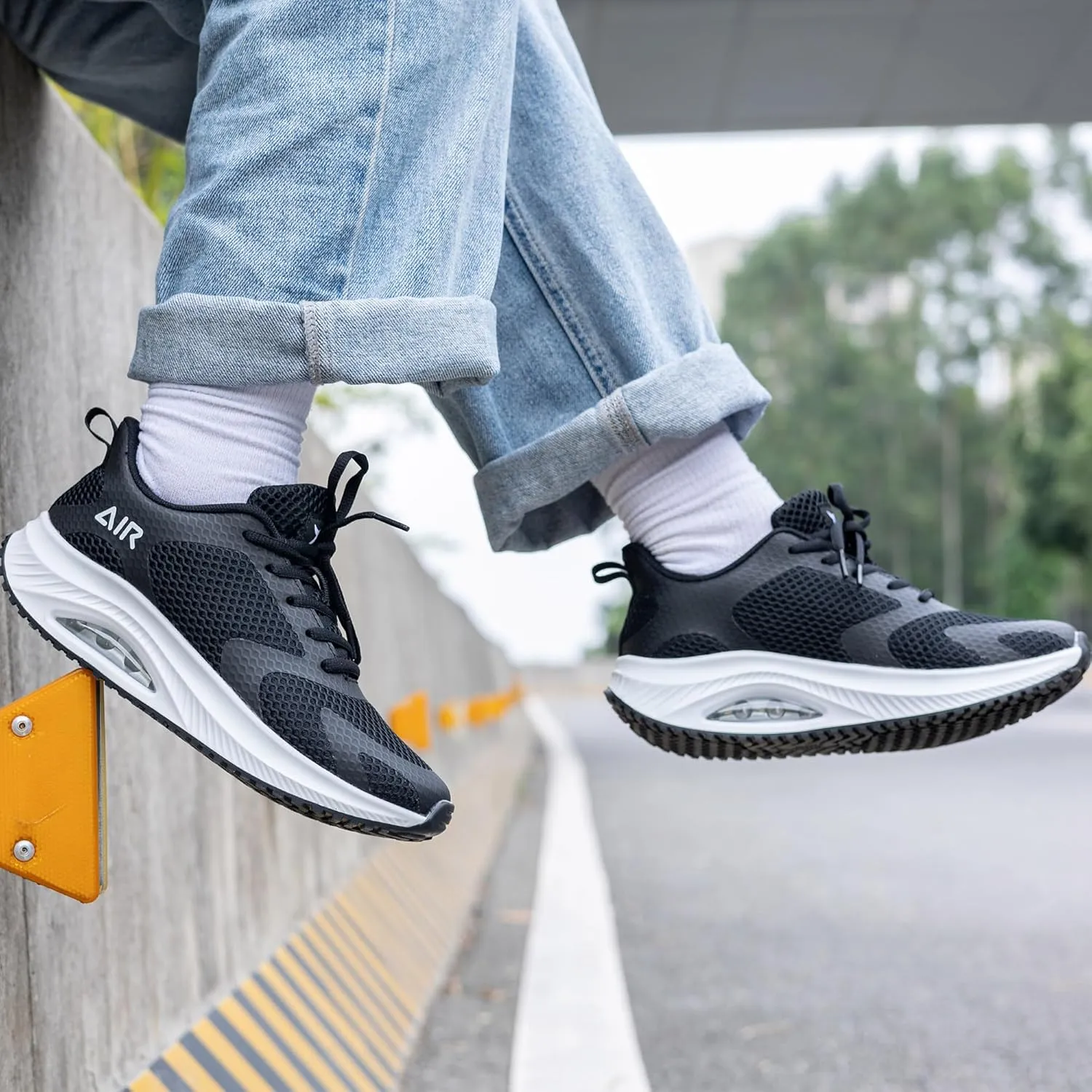 Women's Walking Shoes Arch Support Orthotic Sneakers Comfortable Air Tennis Shoes for Plantar Fasciitis Pain Relief US 6-11