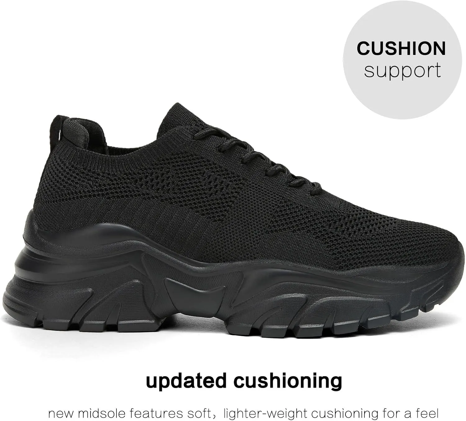 Womens Walking Shoes Non Slip Ladies Running Fashion Athletic Sneakers Work Gym Tennis Athletic Sports Comfort Breathable Lightweight Mesh Soft Sole