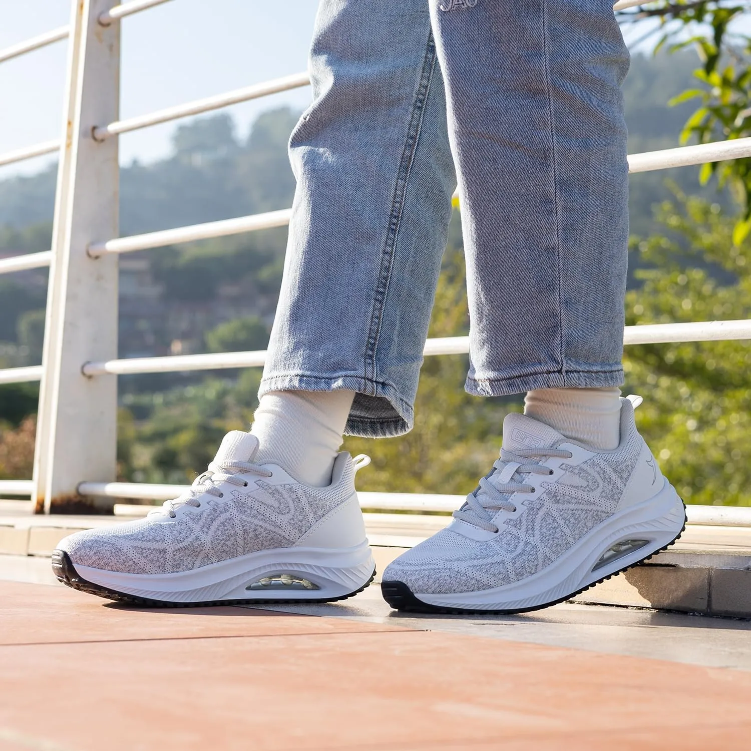 Womens Walking Shoes Orthotic Plantar Fasciitis Tennis Fashion Sneakers with Arch Support for Pain Relief All Day Standing US 6-11